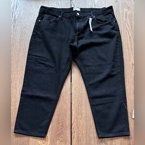 ASOS Black Straight Jeans Classic Fit W44-L30